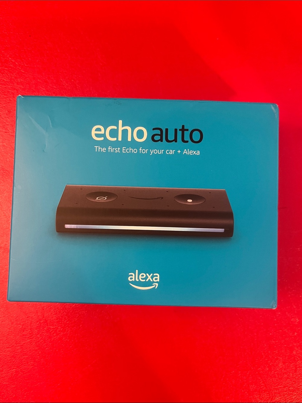 Amazon Echo Auto Hands Free Smart Vehicle Car Speaker Assistant Alexa New Sealed